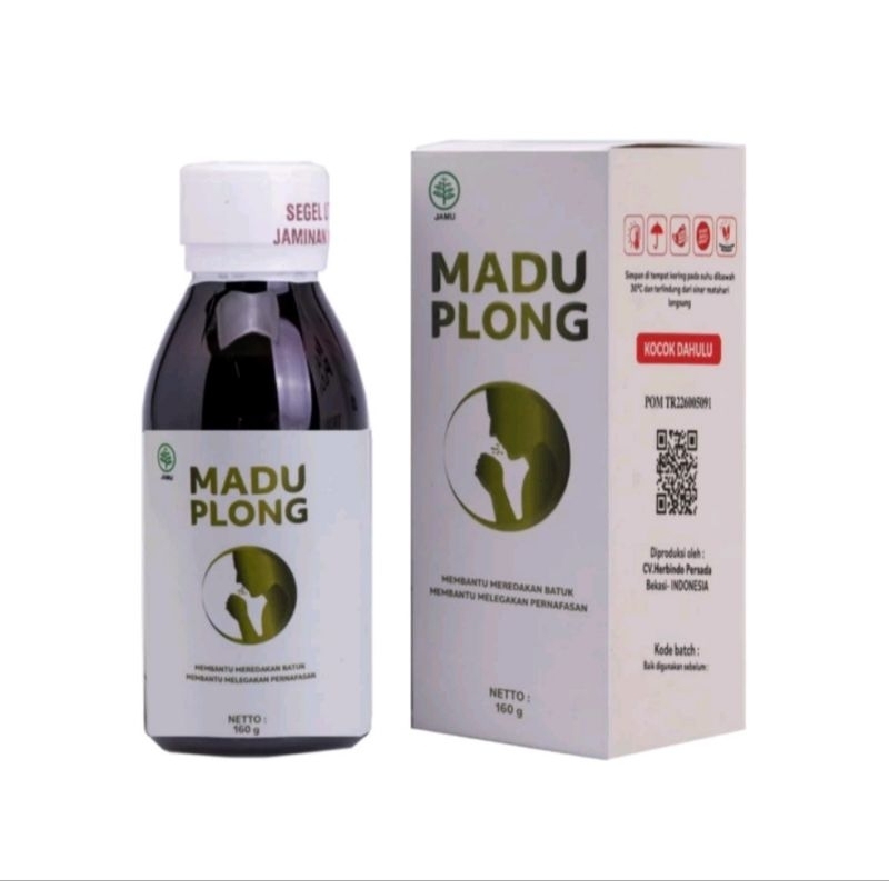 

Madu Plong Trusehat Herbal Solusi Atasi Batuk Berdahak Pelega Tenggorokan Asma Bronchitis