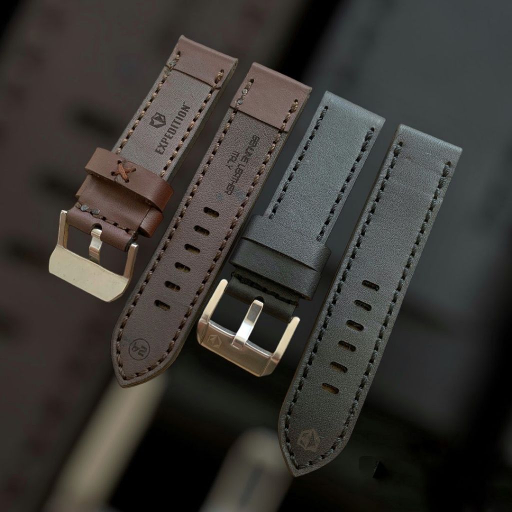 Strap Tali Jam Tangan Kulit Asli Expedition Handmade