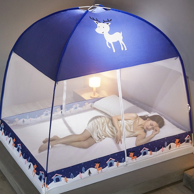 MODEL HFW666 Kelambu Tidur 120*200CM Kelambu Lipat Anti Nyamuk Kelambu Pelajar Kelambu Lipat Kelambu