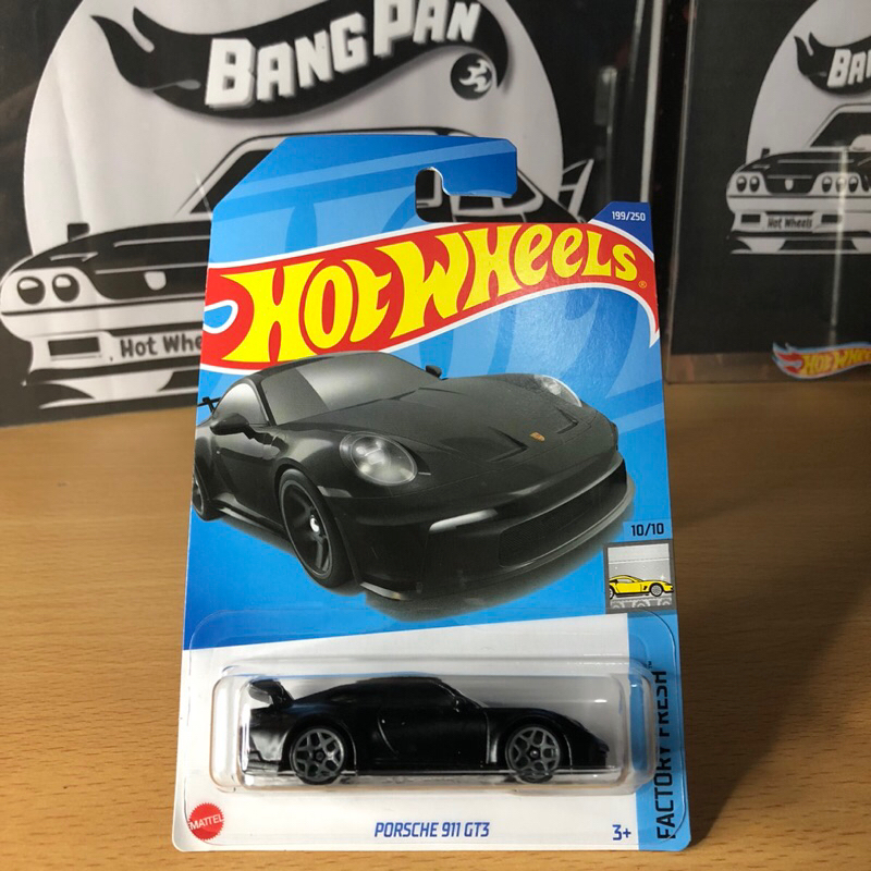 Hotwheels Porsche 911 GT3 Hitam