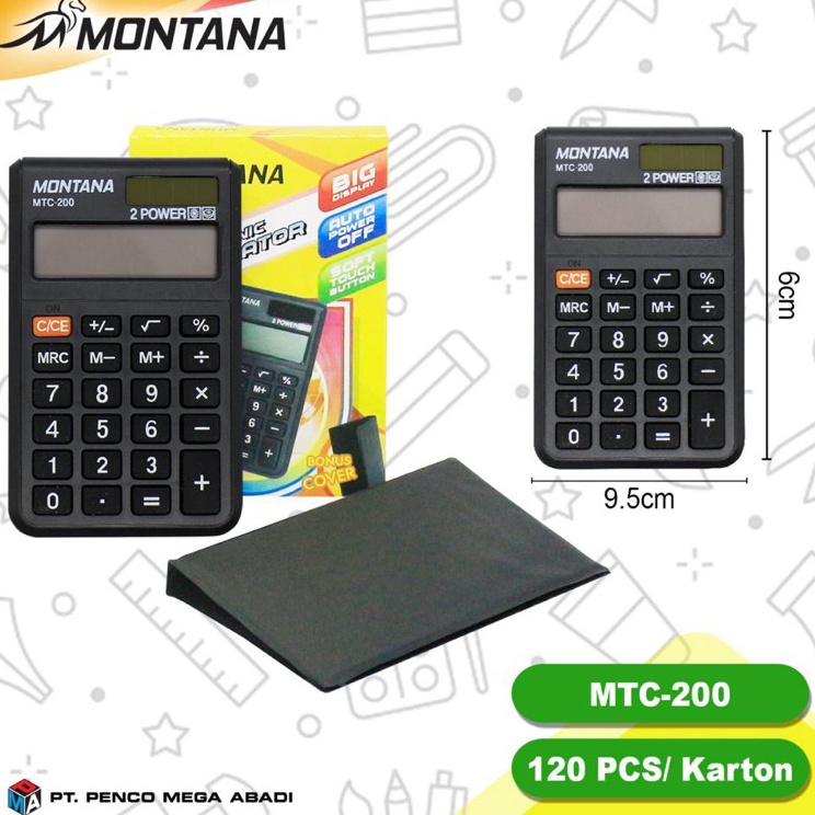 

Serba Murah kalkulator MTC 200 ukuran SAKU Harga Promo