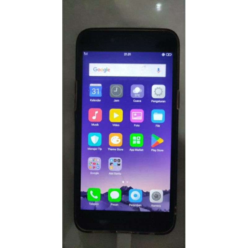 Jual HP Bekas Pemakaian Pribadi OPPO A71 Body Mulus