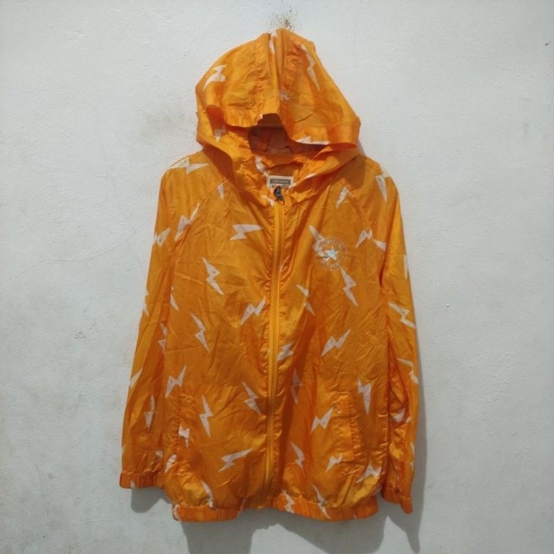 Jaket Hoodie One layer Anak Brand Converse Size 7 130/64 Preloved