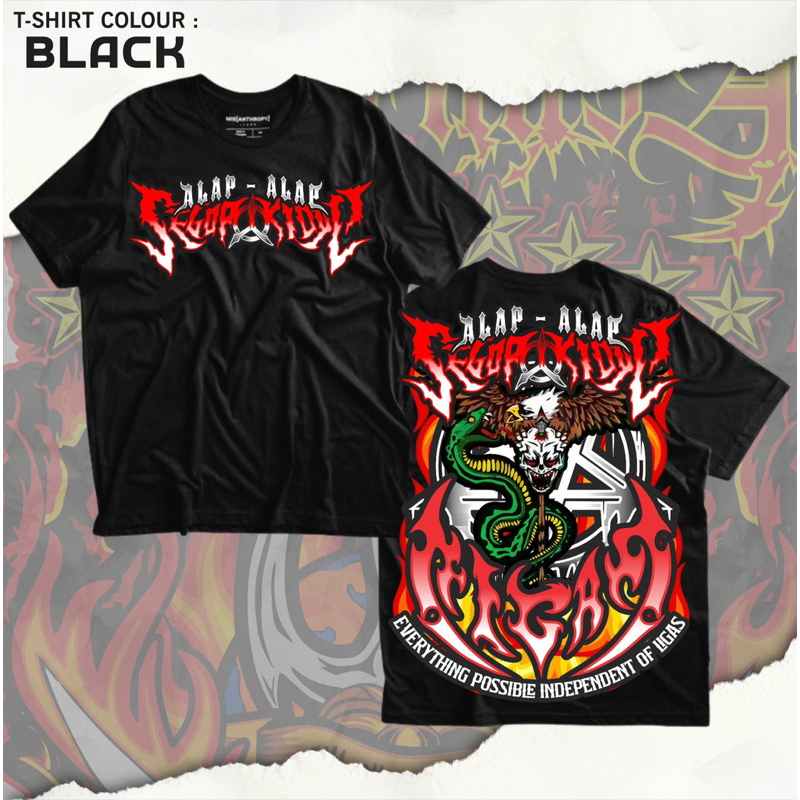 Kaos Ligas Pagar Nusa Alap Alap Segoro Kidul Everything Possible Independent Of Ligas Motif Merah Te