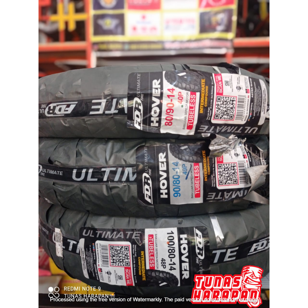 BAN MOTOR FDR HOVER TUBELESS  RING 14