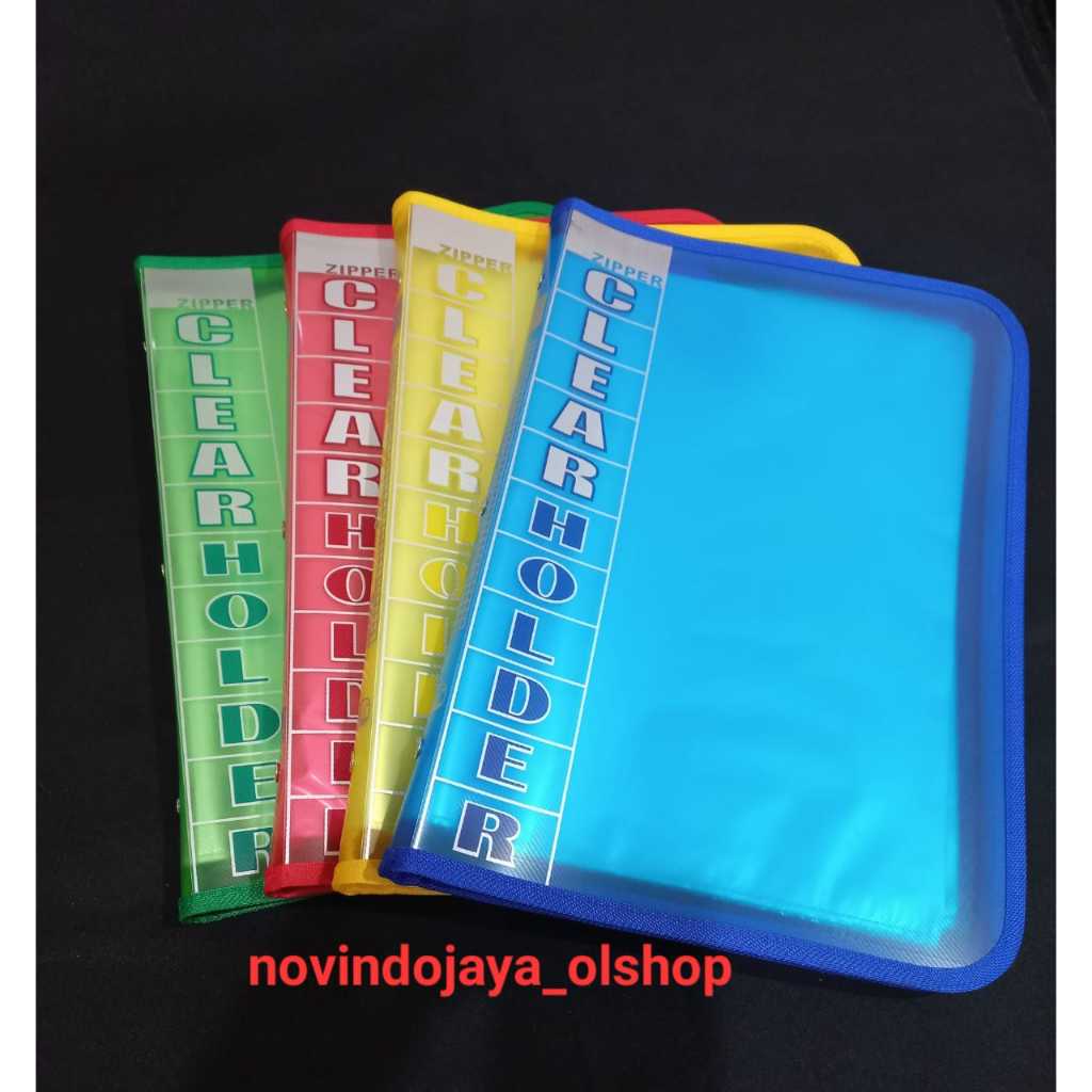 

RB CLEAR HOLDER ZIPPER RESLETING/DOKUMENT KEEPER ISI 60 TOPLA 555 TERMURAH