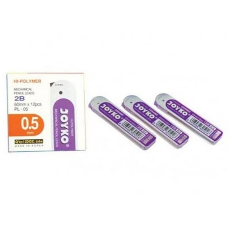 

isi pinsil mekanik 2B 0.5Joyko PL-05