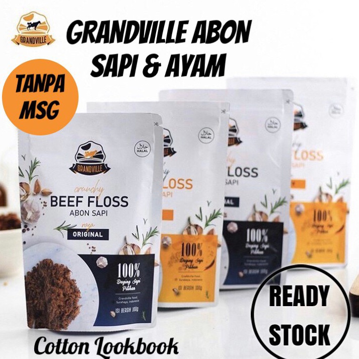 

Best Seller GRANDVILLE ABON SAPI & AYAM 100gram / Bumboo Abon Sapi & Ayam 100gram / Abon Anak Bayi Grand Ville Beef floss / Chicken floss / Bumboo Kaldu Jamur Ayam Sapi dan Keju bubuk ✦Ready stock