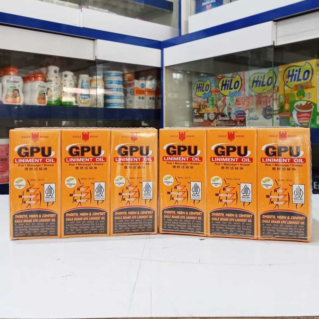 Minyak Urut GPU 30ml GROSIR (1 lusin)