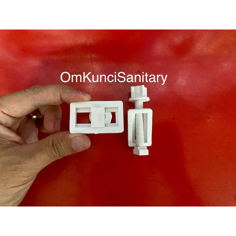 Baut Tutup Kloset Kotak Baut Geser Baut Tutup Kloset Geser Sparepart Tutup Kloset Duduk