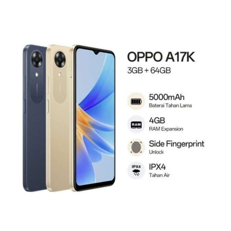 HP OPPO A17K 3/64GB