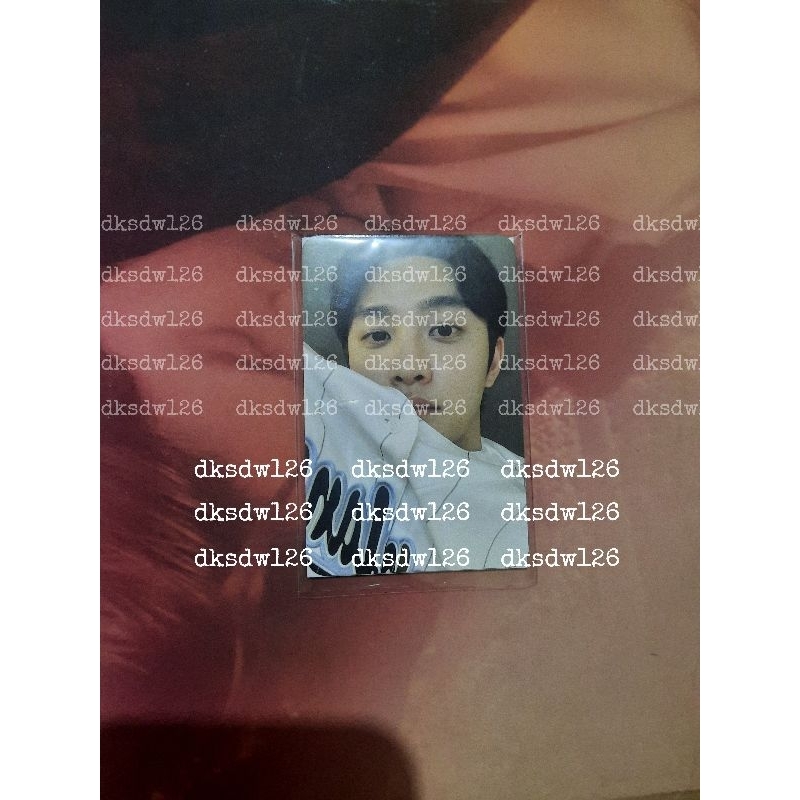 EXO BASEBALL JERSEY PHOTOCARD D.O. KYUNGSOO EVERLINE VER