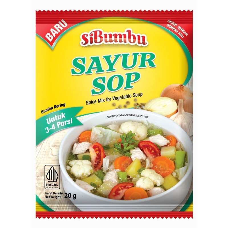 

SiBumbu Sayur Sop 20g