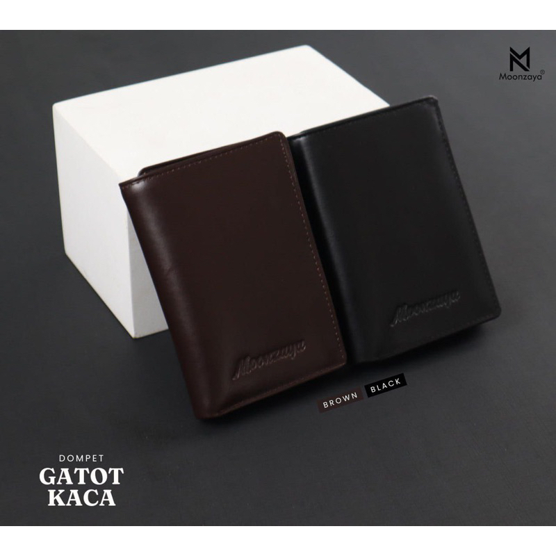 DOMPET PRIA KULIT SAPI ASLI Terlaris Dompet Gatot Kaca Original By Moonzaya