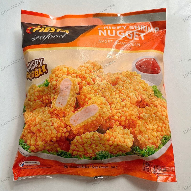 

FIESTA Seafood Crispy Shrimp Nugget | Naget Udang Krispi 450gr