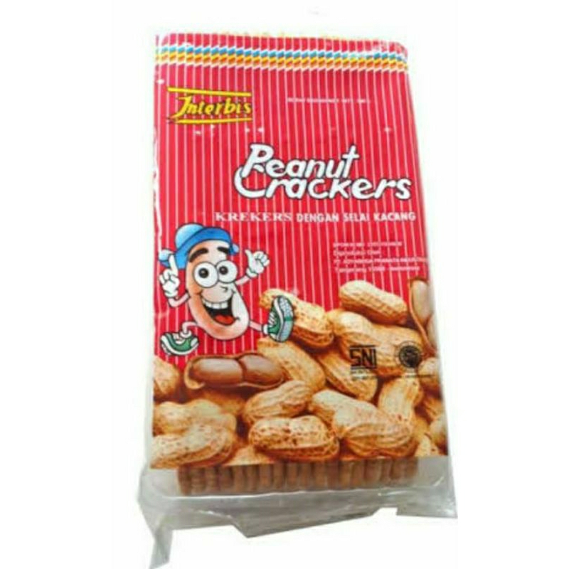 

Biskuit Interbis Peanut Crackers Kacang 268 Gr