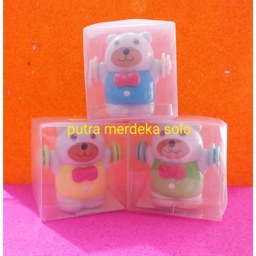 

Rautan Meja Fancy Ongotan Pensil Putar Fancy Beruang Ongotan Meja Unik Bear no 9393