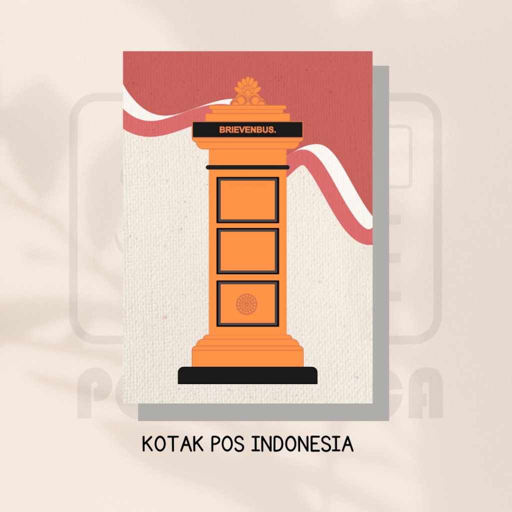

(POSTALOCA) KARTU POS / POSTCARD - KOTAK POS INDONESIA