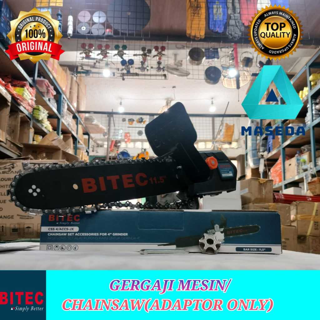 Gergaji Mesin Bitec Chainsaw Set gerinda (ADAPTOR ONLY) Gergaji dahan