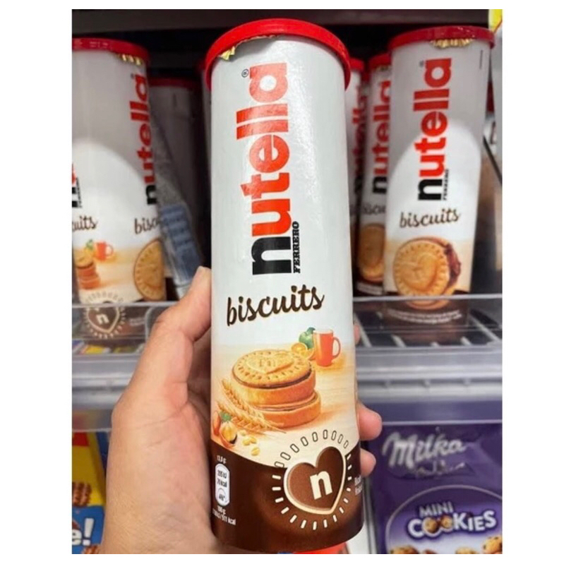 

Nutella biscuit tube 166 gr asli arab ( exp 8 juni 2025)‼️