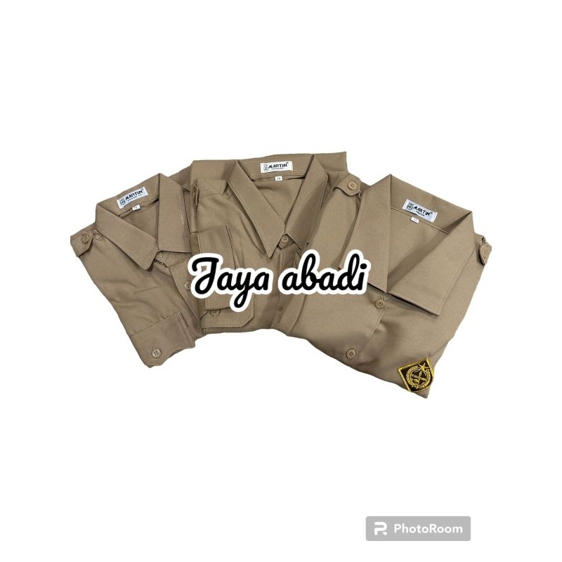 Baju pramuka promil / rafilo SMP/SMA,(cewek dan cowok )