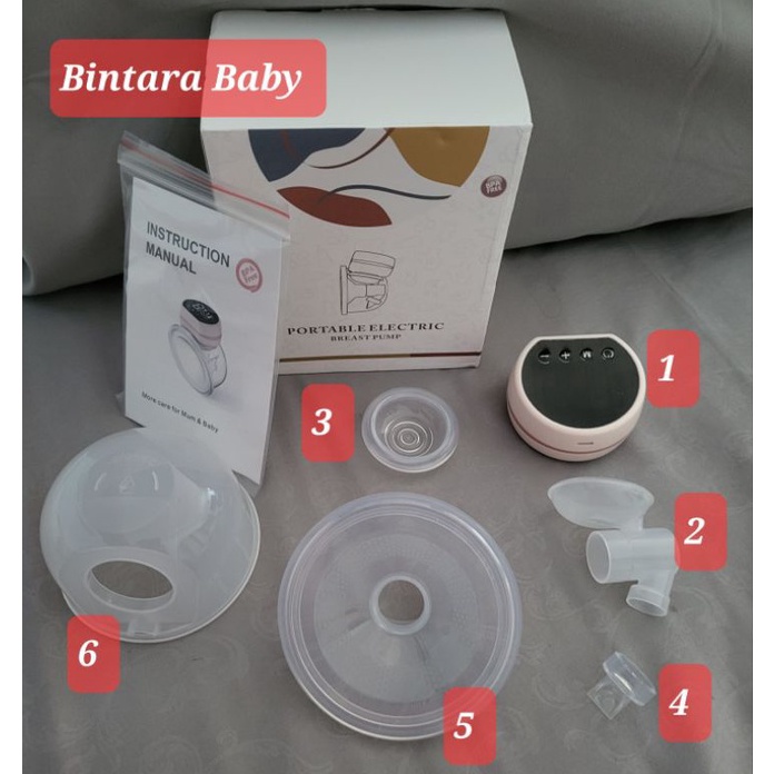 ☛ Gabung Sparepart Pompa Asi Wearable Handsfree Portable Breast pump Hands free Valve / MZ 610, Valv