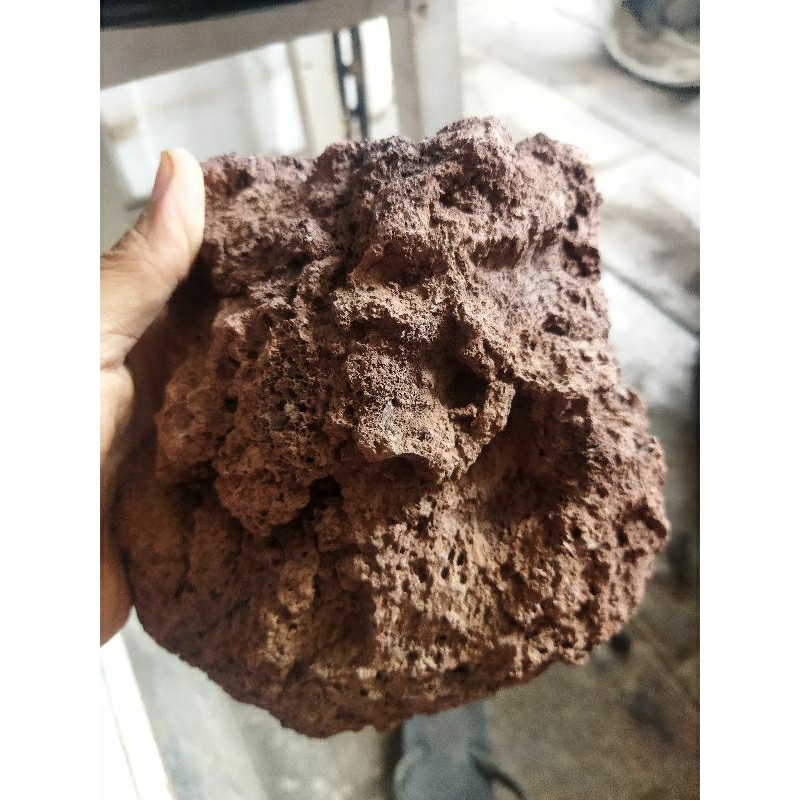 BATU LAVA ROCK HITAM AQUASCAPE 1 KG