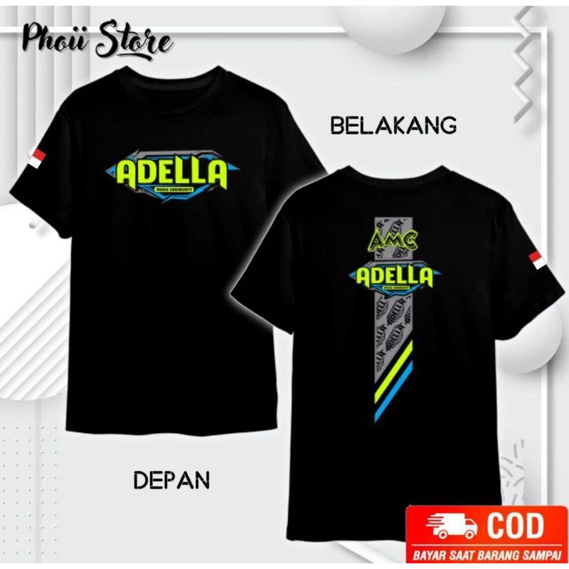 Kaos Adella Amc / Original Distro / Bisa Dipake pria-wanita