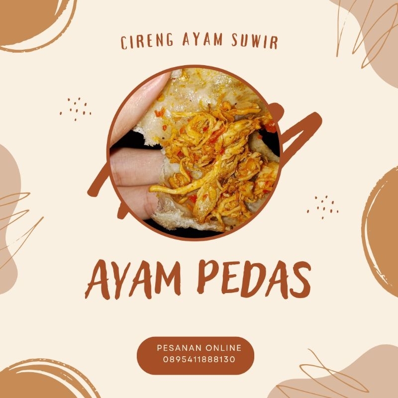 

cireng isi ayam suwir