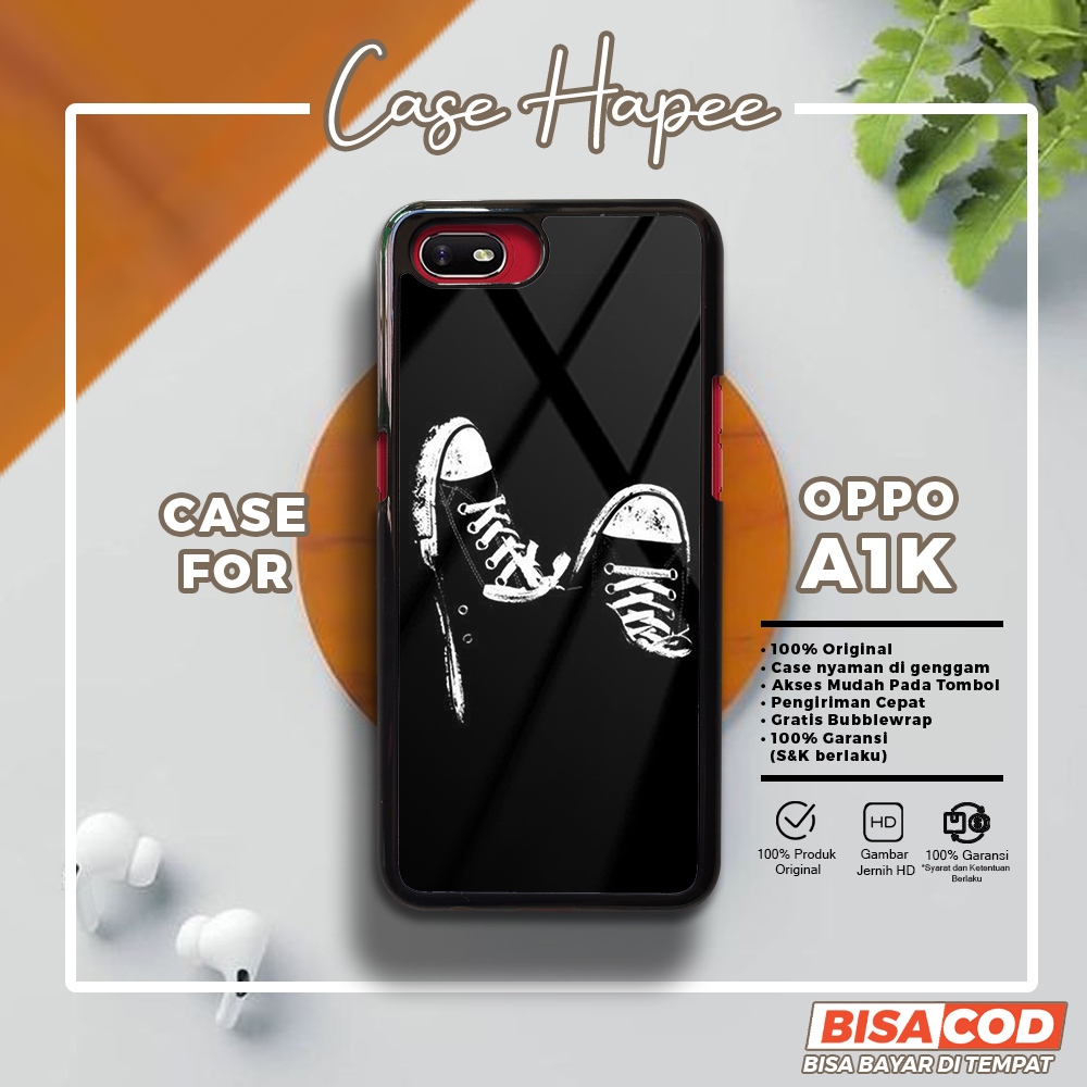 Case Oppo A1K Casing Oppo A1K [SHS1] Casehapee Case Glossy Case Aesthetic Custom Case Premium Softca