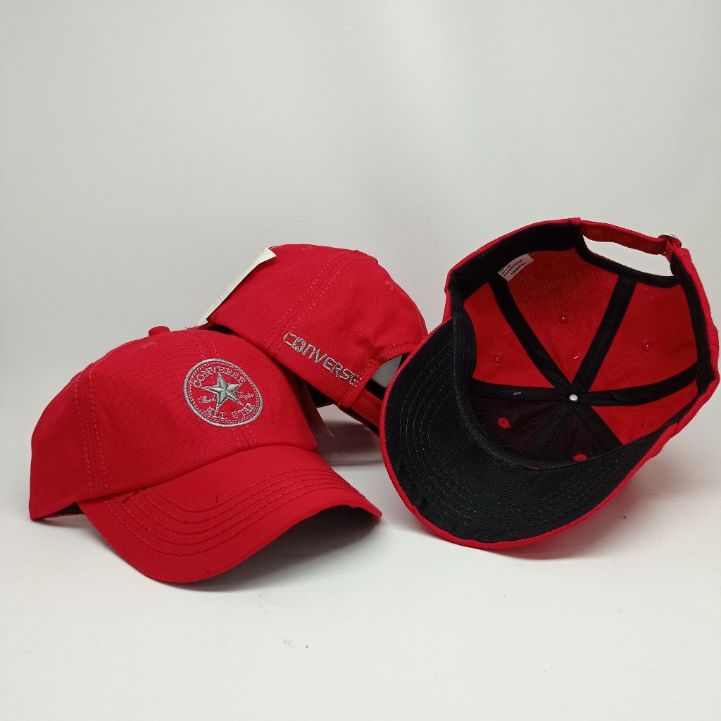 Topi Baseball Converse || Lea || Watchout || Topi Kanvas Dewasa