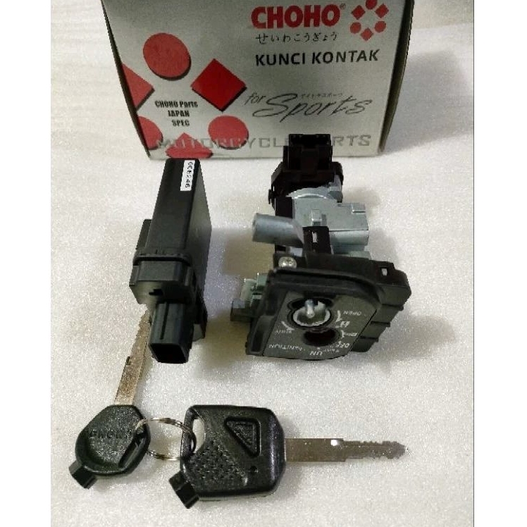 KUNCI KONTAK KEY SET PLUS REMOTE SCOOPY ESP 2015 2016 2017