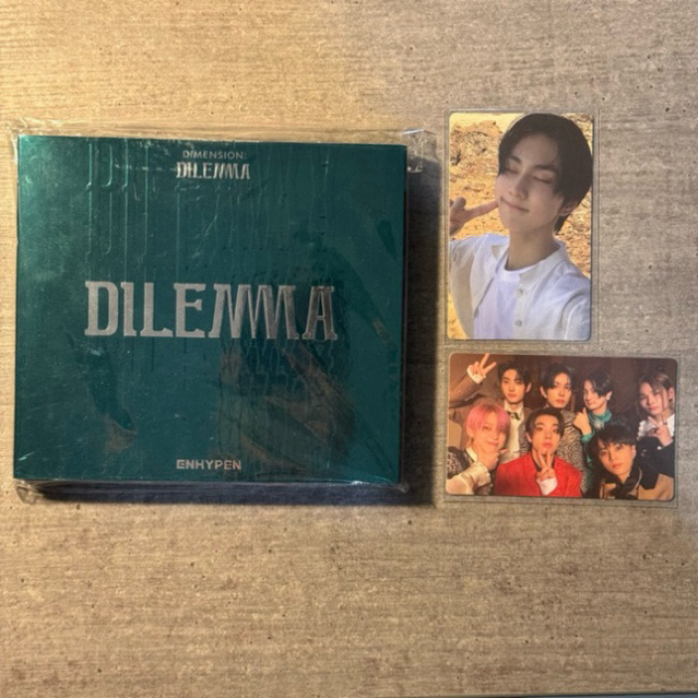 UNSEALED ALBUM ENHYPEN DIMENSION DILEMMA ESSENTIAL PC JUNGWON TUSPI GROUP D:D