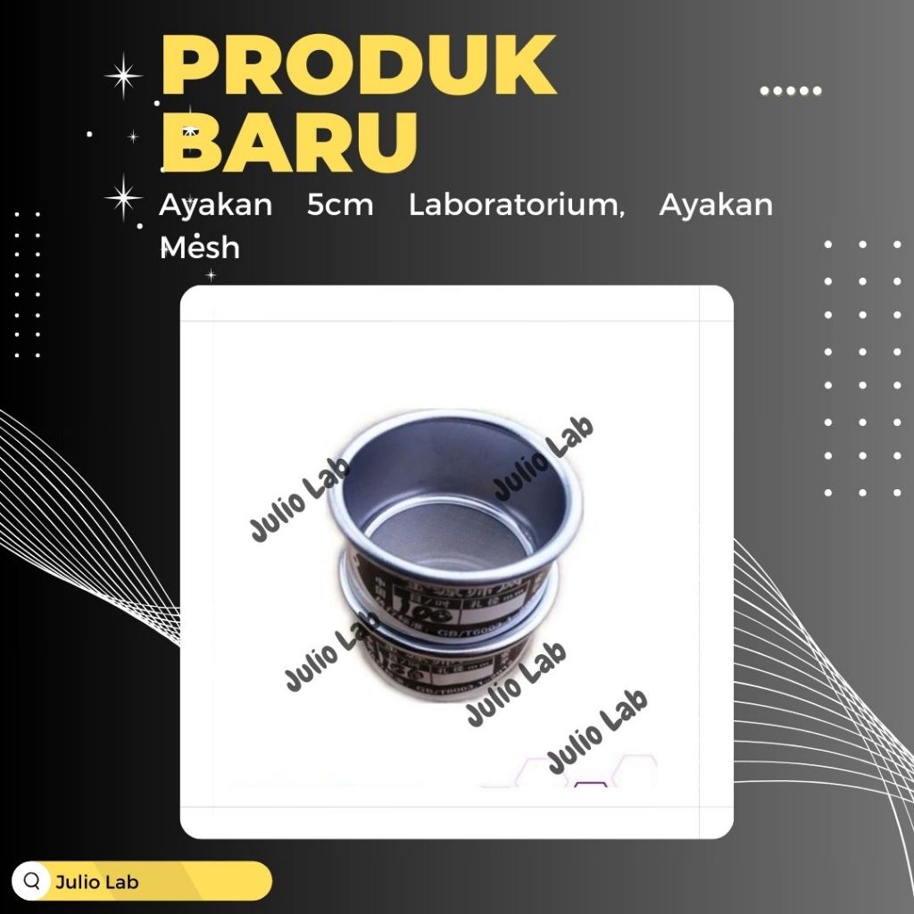 Ayakan 5cm Laboratorium, Ayakan Mesh
