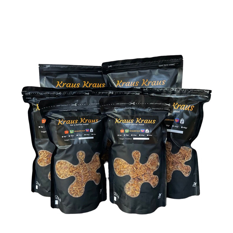 

Bawang Goreng ASLI Kualitas Premium TANPA CAMPURAN MINIM MINYAK by KrausKraus