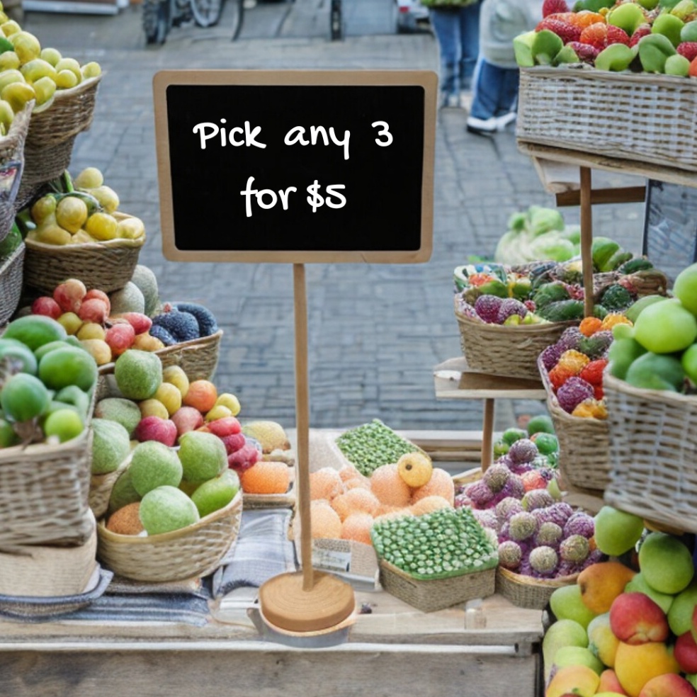 

Serb@ Murah Mini Chalkboard Stand Heart / Papan Tulis Kapur Hati Oval Black board SALE now