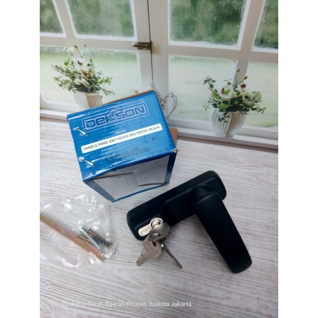 PANIC EXIT DEVICE HANDLE DEKKSON PD0701 BLACK