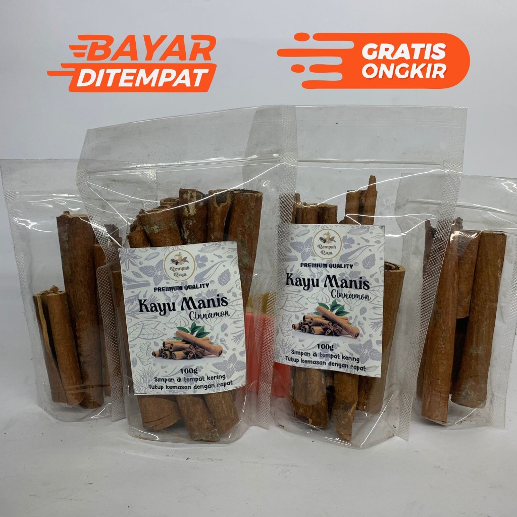 

100gr Kayu Manis / Cinnamon / Rempah / PREMIUM QUALITY