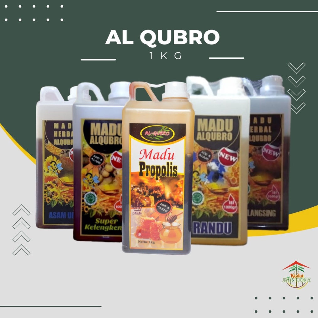 

12.12 Brands Festival TERMURAH!! Madu Al qubro 1 KG propolis sumbawa kelengkeng lanceng randu buruan