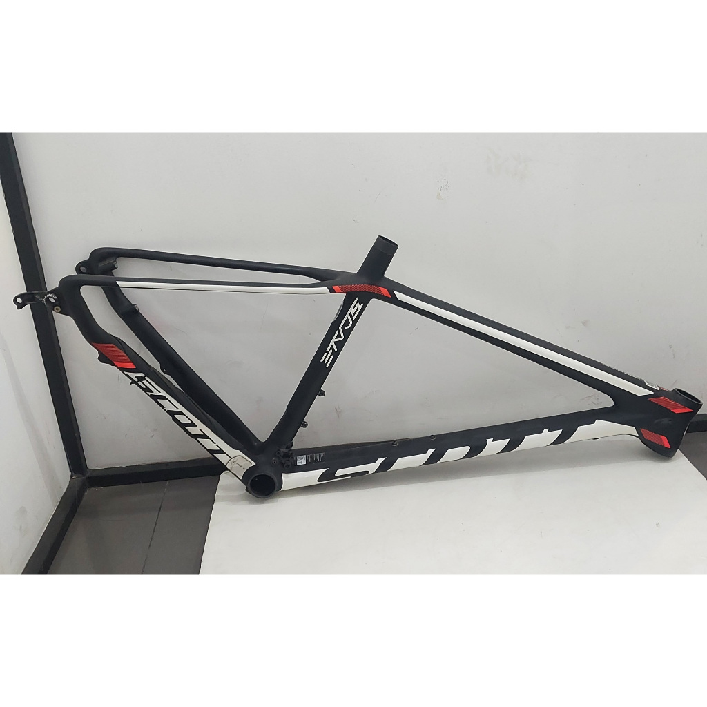 Frame Kerangka Sepeda Scott Scale 730 27.5 Black White