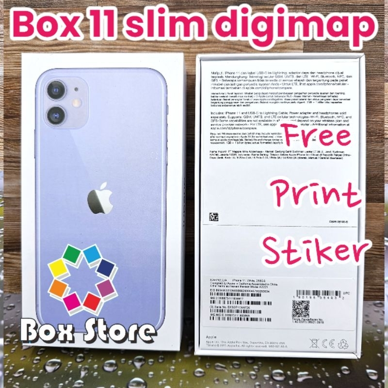 

BOX/KOTAK/DUS 11 SLIM DIGIMAP COSTUME STIKER