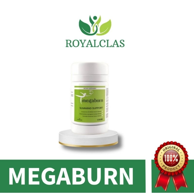 MEGABURN ASLI ORIGINAL OBAT HERBAL PELANGSING BADAN BERKUALITAS MEGABURN SLIMMING SUPPORT ORIGINAL