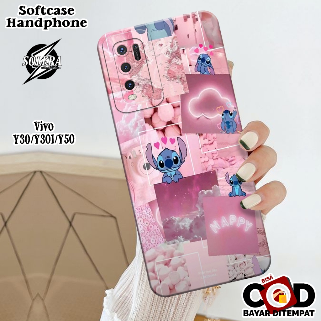 Case Vivo Y30/Y30I/Y50 Softcase Vivo Y30/Y30I/Y50 Terbaru Silikon Pro Camera Fashion Case Aesthetic 