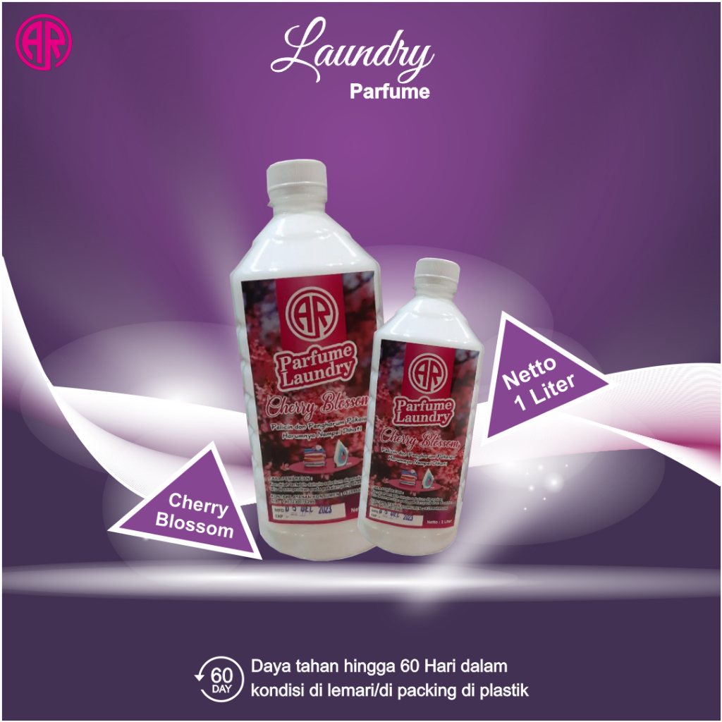 Pewangi / Parfum Laundry Super Wangi Sepanjang Masa Varian Cherry Blossom