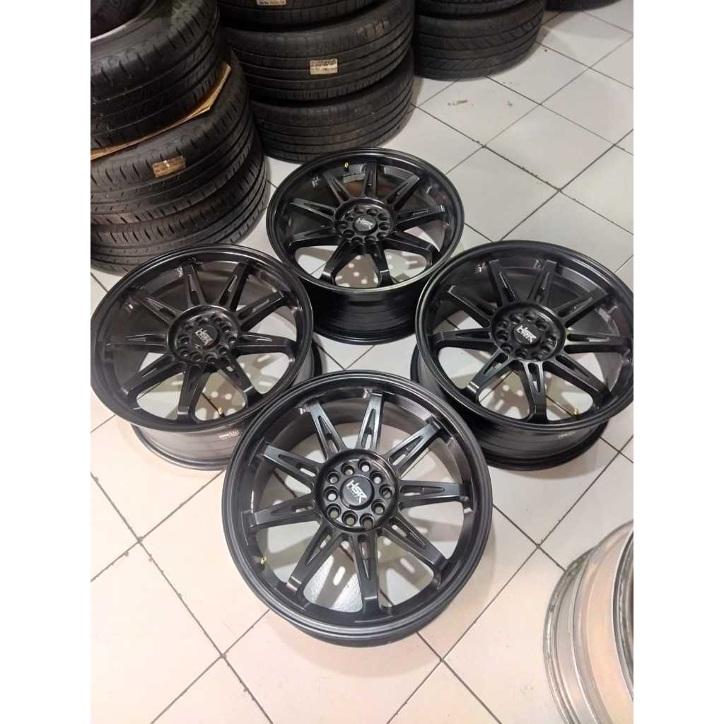 velg mobil bekas HSR TIKALA ring 18 pcd 5x100/114,3 untuk x pander inova rush terios