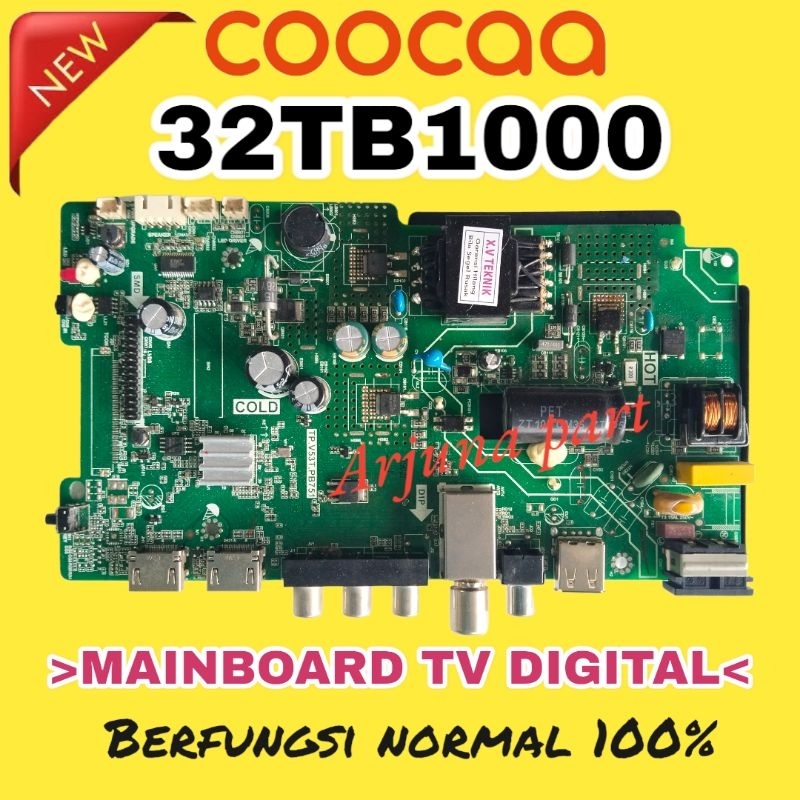 Mainboard TV Coocaa 32TB1000 - MB TV Coocaa 32TB1000 - Coocaa 32TB1000 - Mesin TV Coocaa 32TB1000