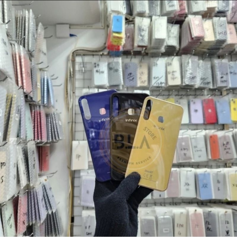 Tutup Belakang Backdoor Backcover Back Casing Infinix Smart 3 Plus X267 Housing Cover Baterai