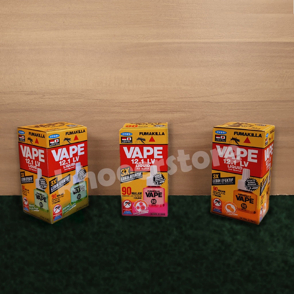 Refill Obat Nyamuk Elektrik Fumakilla Vape Liquid 90 Malam