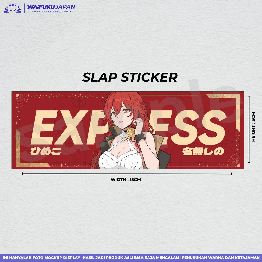 

Sticker Slap Anime JDM Honkai Star Rail - Himeko