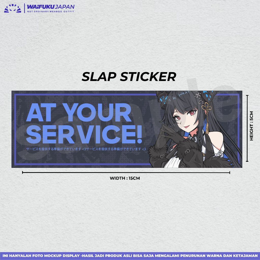 

Sticker Slap Anime JDM Hololive EN - Nerissa Ravencroft